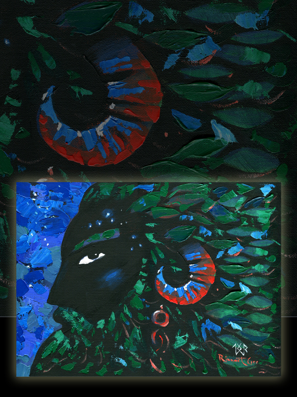 Картины МАГИЯ РУН. RinnartGee: Дух леса