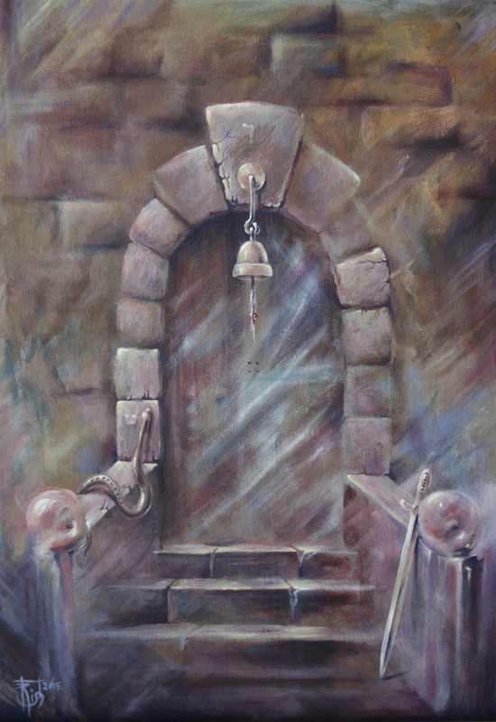 Руническая живопись Картины Trish: Двери, которых нет